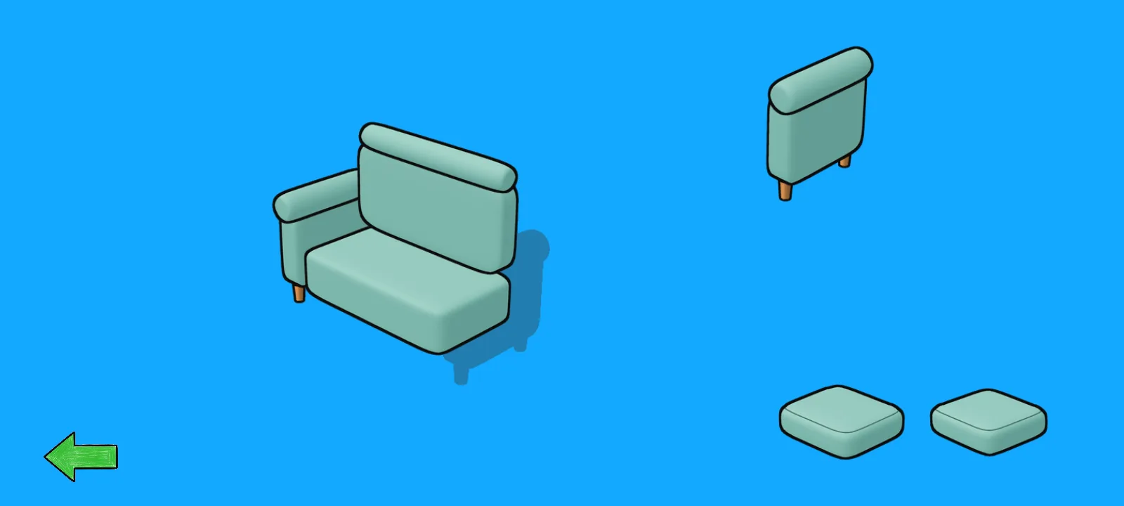Building a sofa, piece by piece