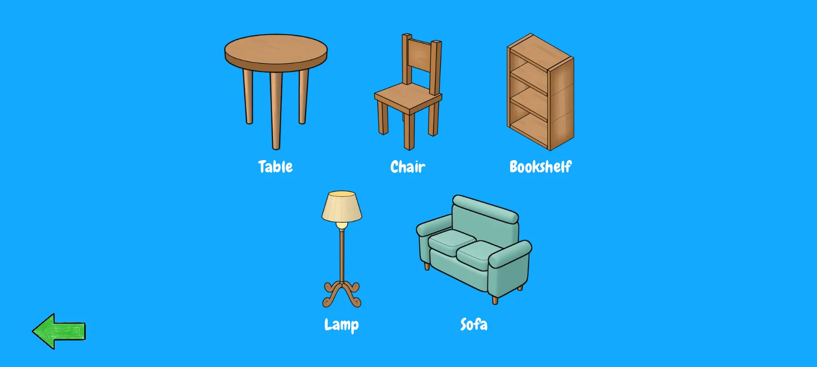 Build: pick a piece of furniture